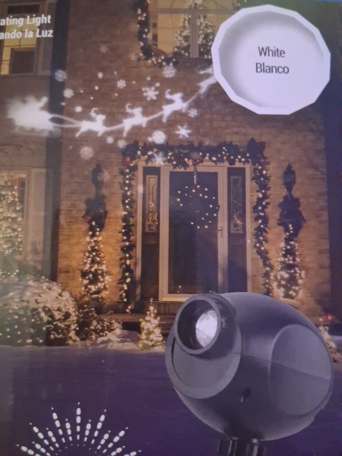 Holiday Silhouette Projection