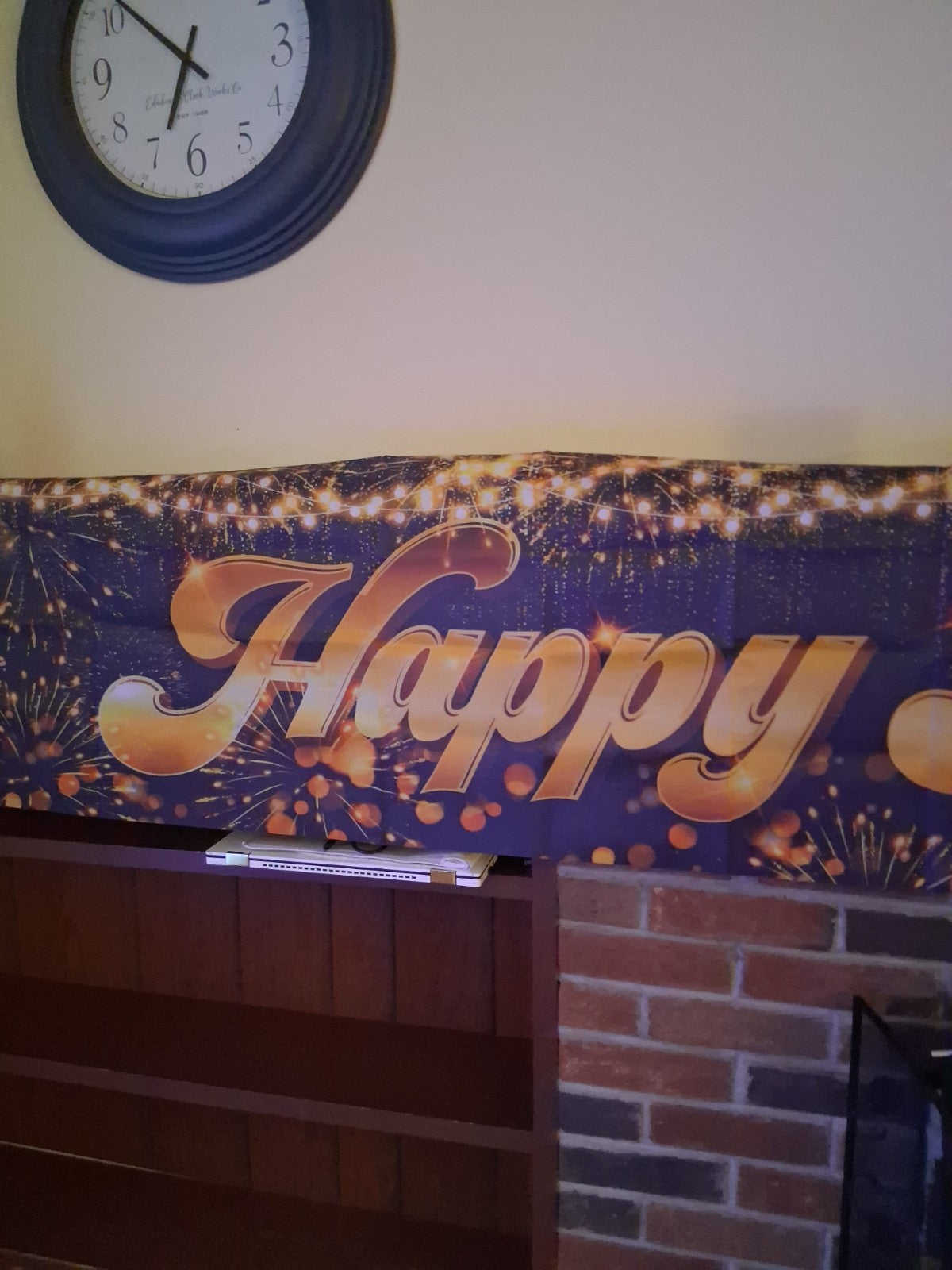 Happy New Year Banner.Outdoor/Indoor