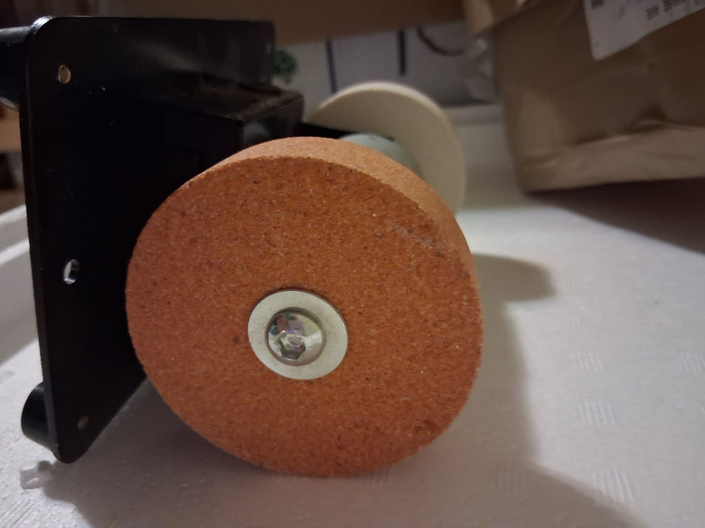 Craft Grinder Rotary/Circular Corded Electric w/ Dual Wheels, Switch & Adapter