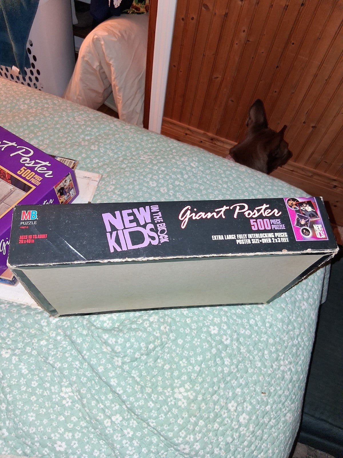 Vintage New Kids On The Block Giant 500 Piece XL Poster Puzzle 