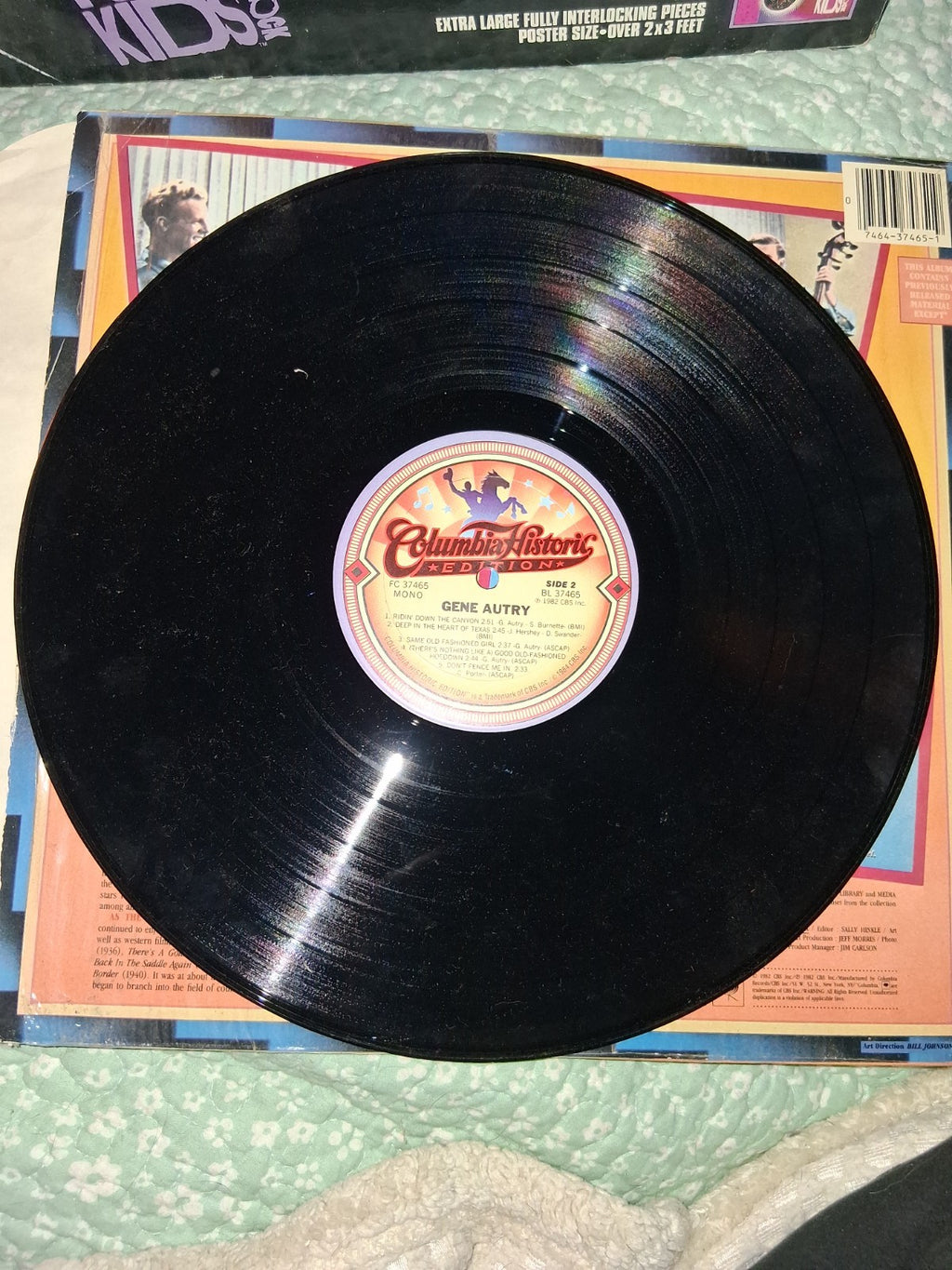 SEALED GENE AUTRY COLUMBIA HISTORIC EDITION 1982 LP COUNTRY EC37465