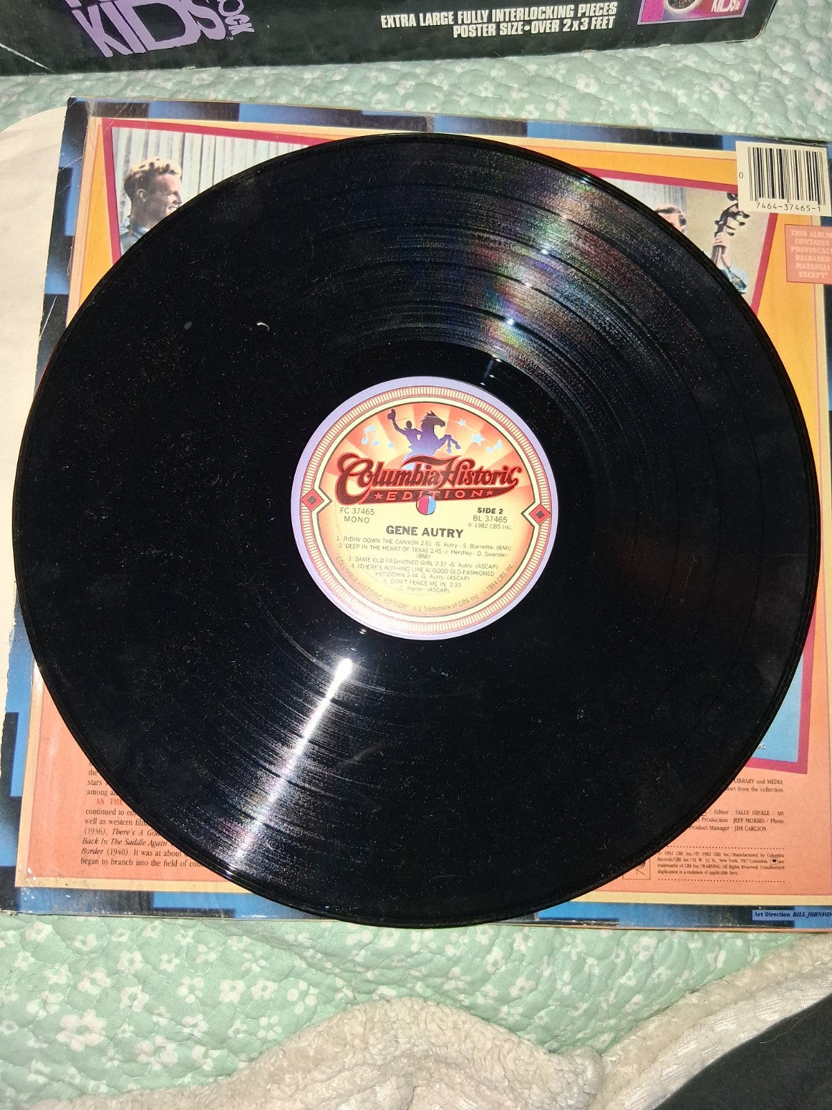 SEALED GENE AUTRY COLUMBIA HISTORIC EDITION 1982 LP COUNTRY EC37465