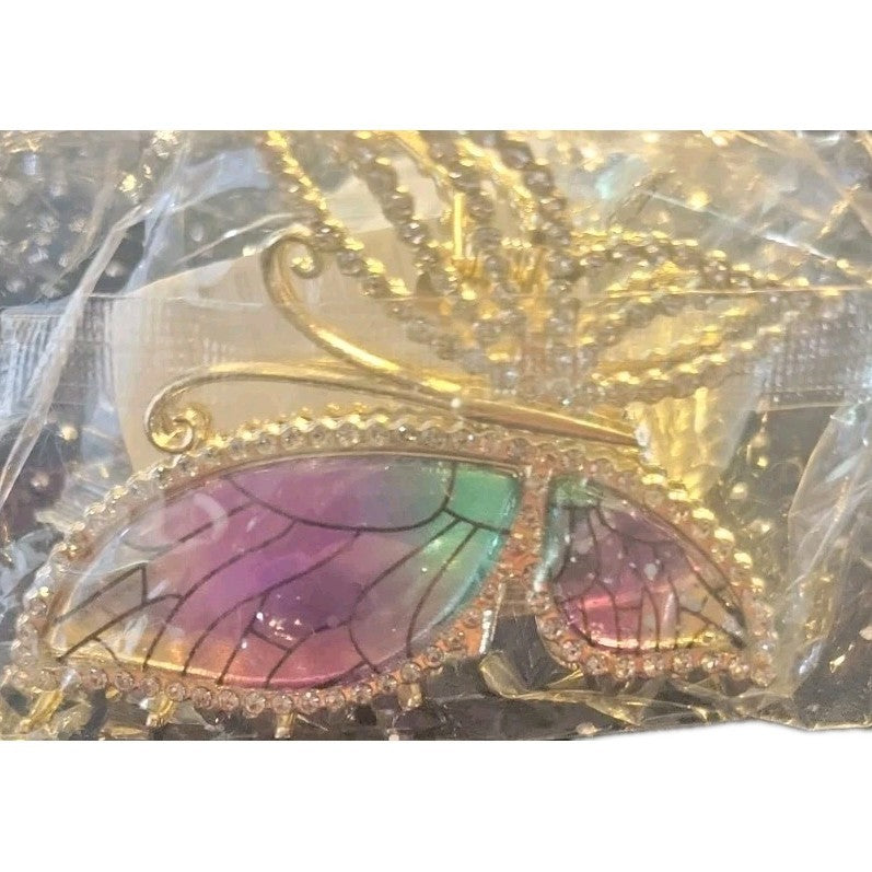butterfly hair claw clips