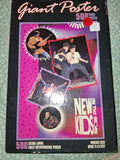 Vintage New Kids On The Block Giant 500 Piece XL Poster Puzzle 