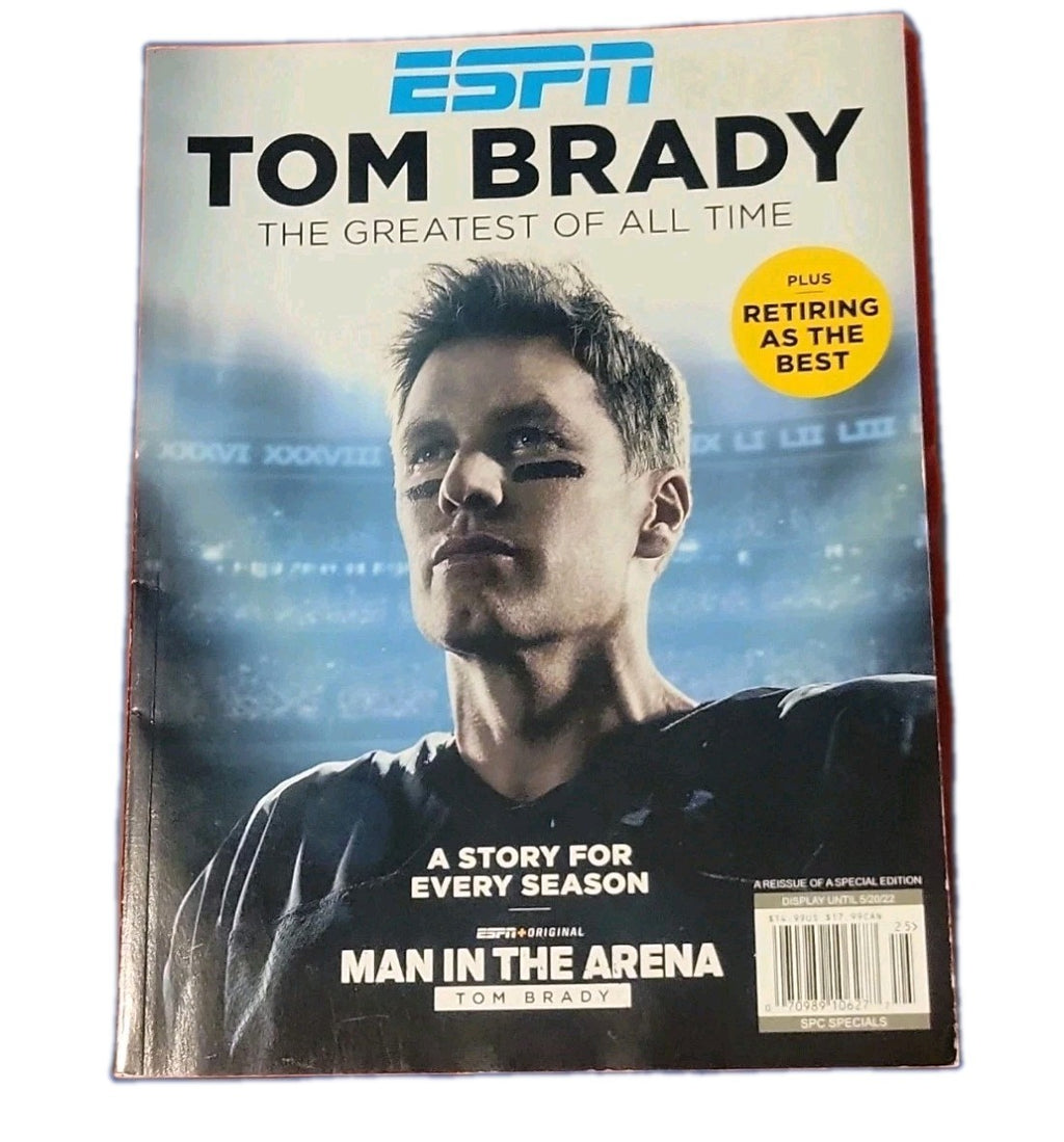 ESPN Tom Brady The Greatest of All Time Special Edition Illustrated May 2022