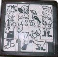 Antique  1950's  Cartoon "Dennis The Menace" Etc Challenging  Puzzle