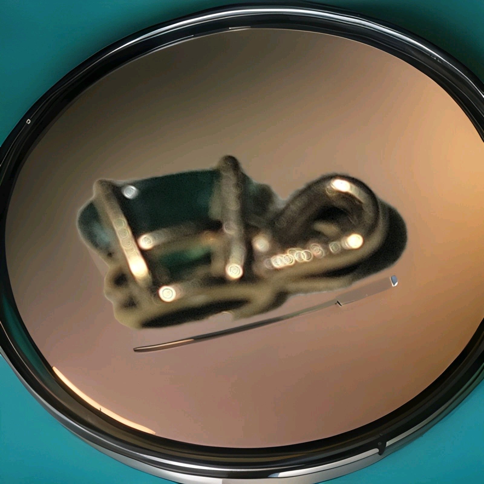 Oval Emerald Pendant 