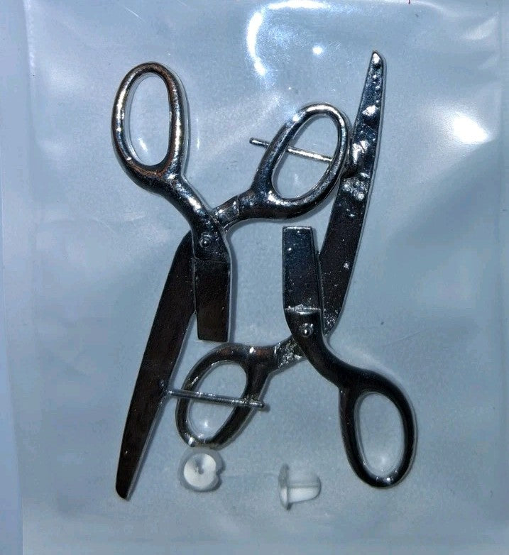 Shears Earrings 
