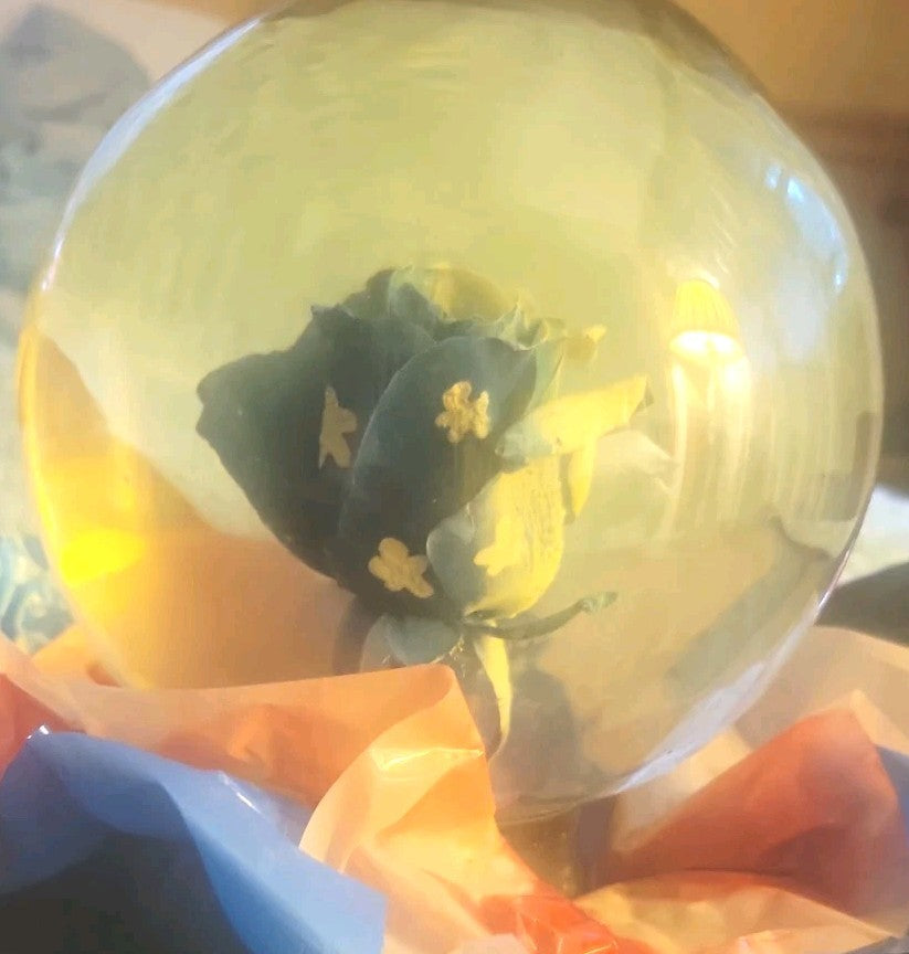 Rose July 4th Water Globe
