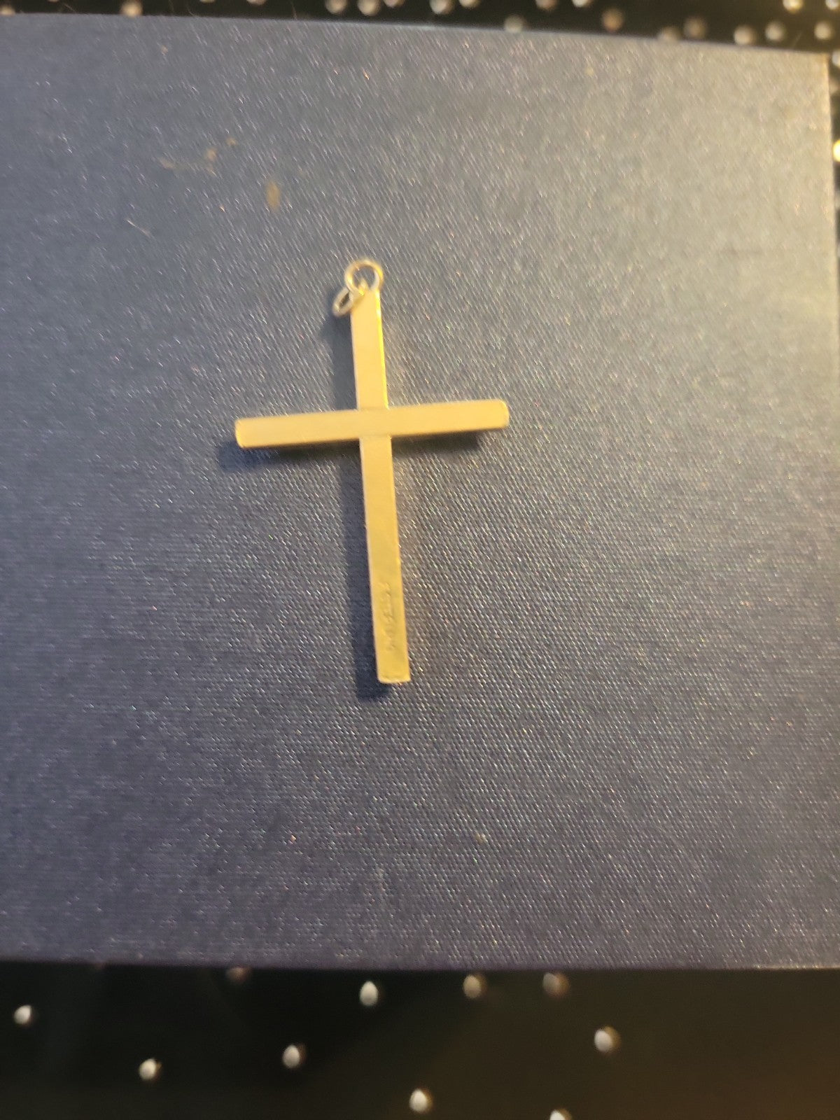 Sterling Cross Pendant-Vintage 2.67g