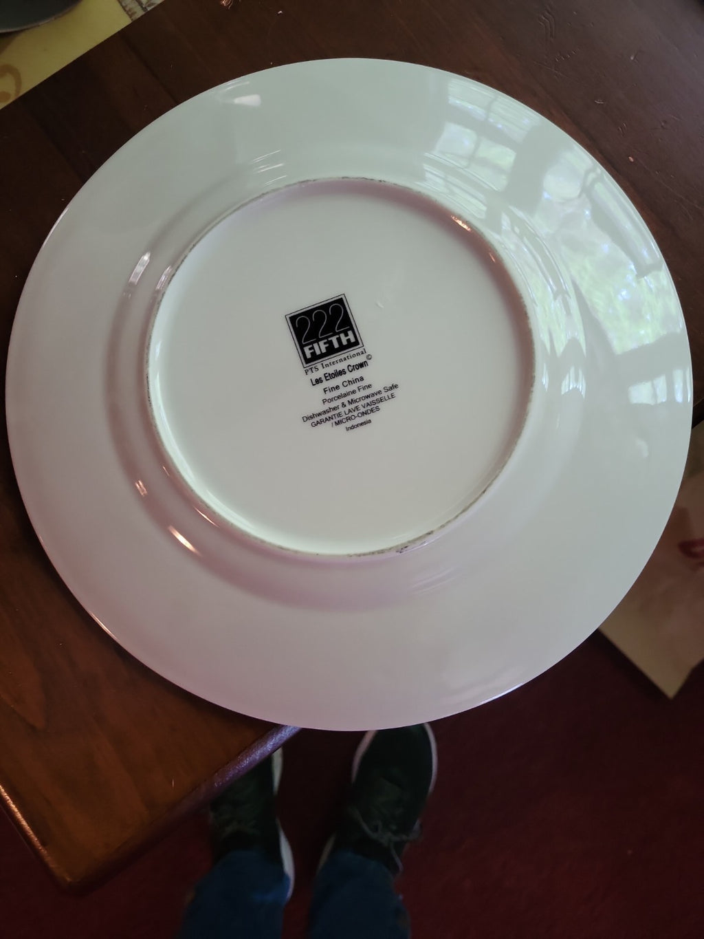 Hottel Les Etoiles Paris Dinner Plate