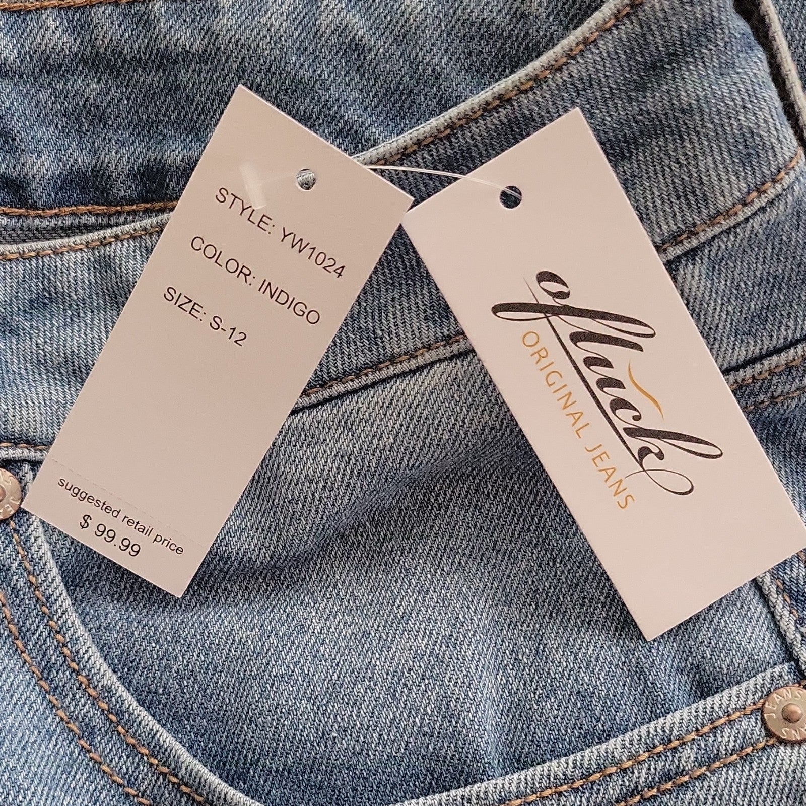Cargo Pocket Jeans 