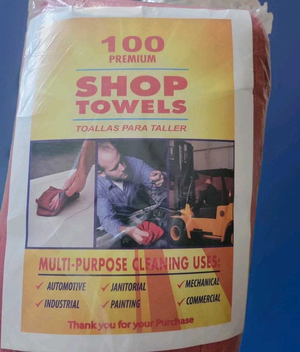 Auto Shop Rags BlendedCotton Size 12x14" 