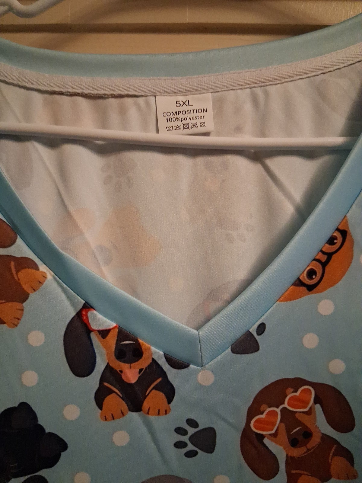 Vet Tech Scrubs 5XL(set Of 4) Cute