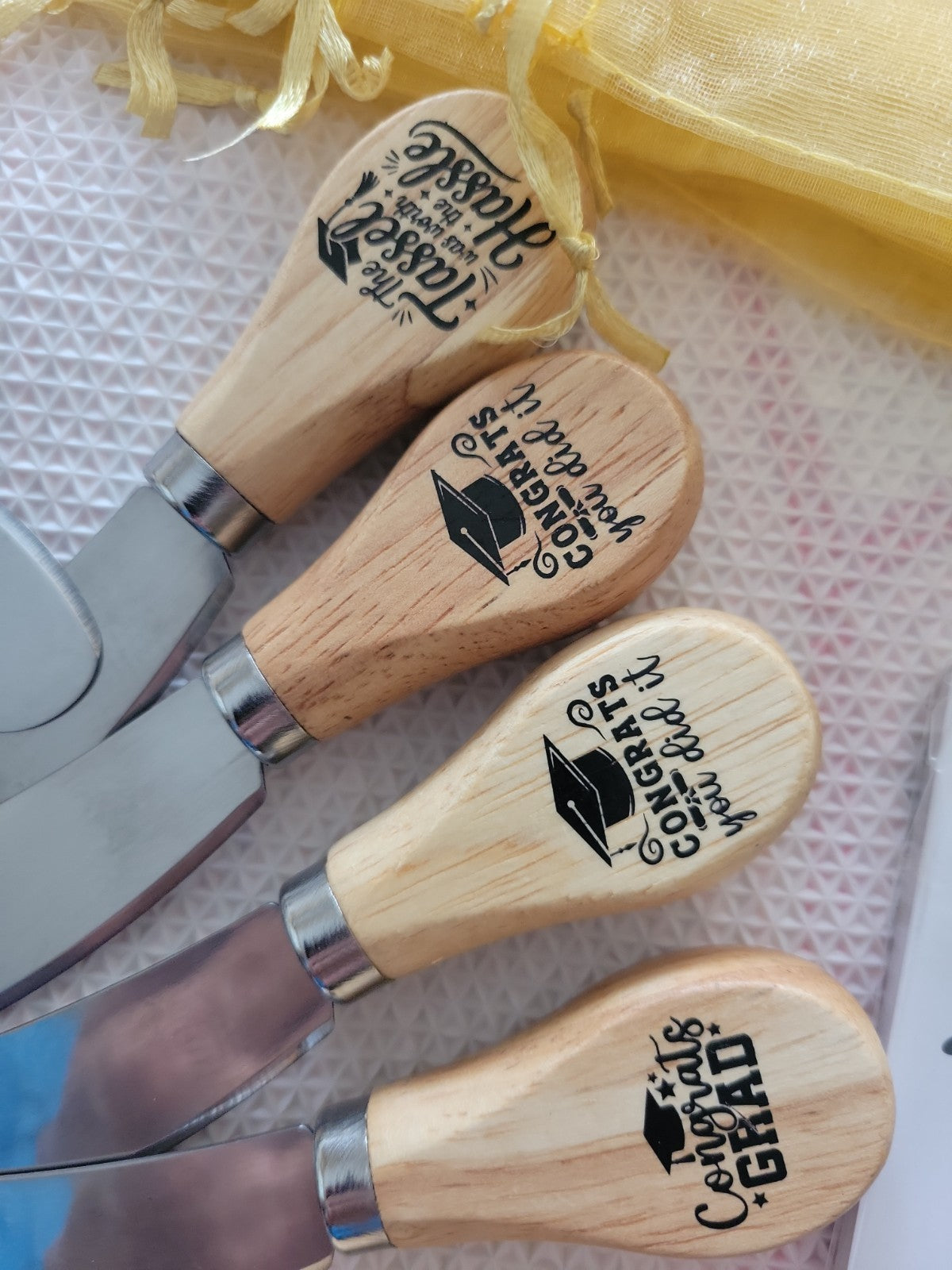  Cheese Spreaders W/ Bags