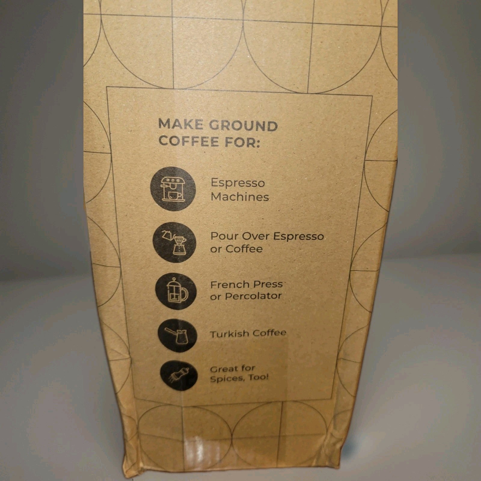 Coffee Grinder for Espresso French Press Turkish