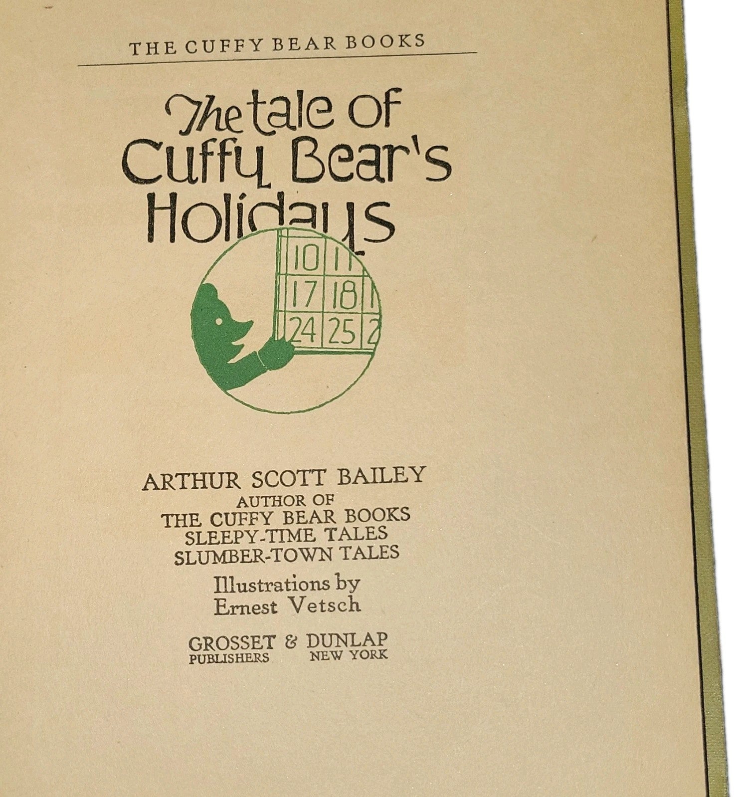 1929 Arthur Scott Bailey-Author