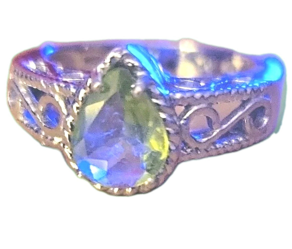 Birthstone August Peridot Ring 