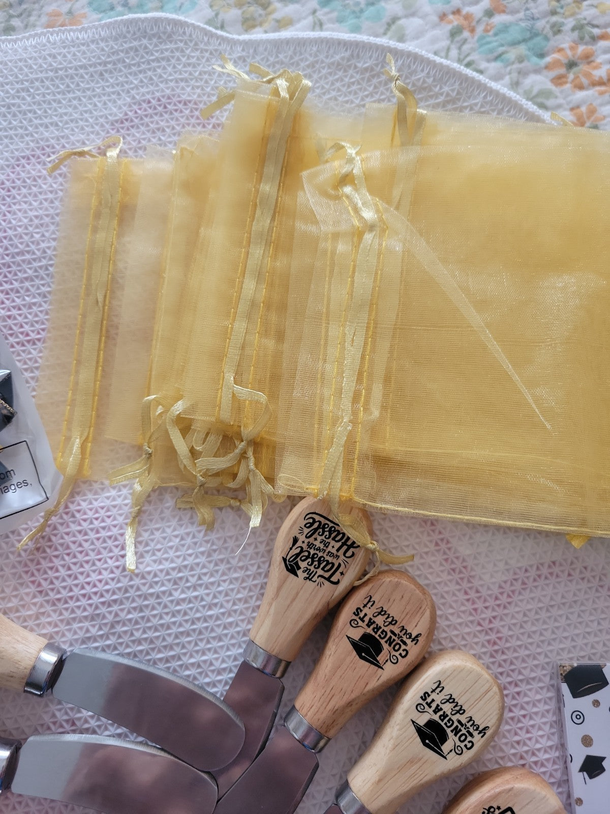  Cheese Spreaders W/ Bags