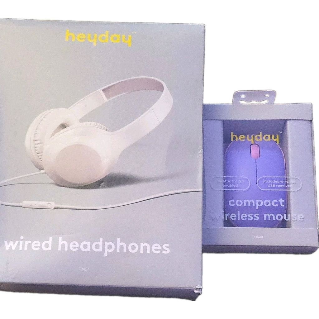Headphones W/wireless Mouse