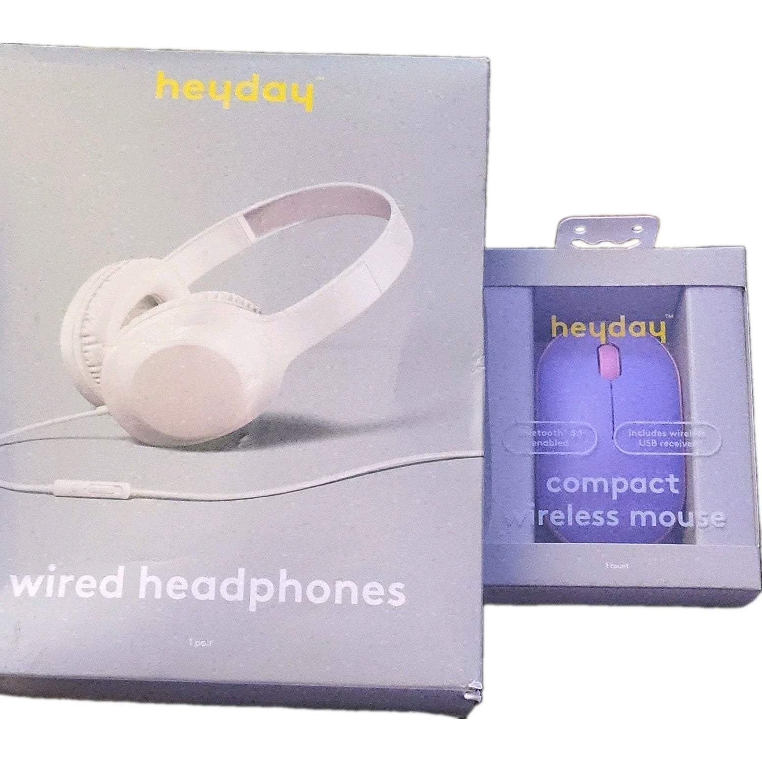 Headphones W/wireless Mouse