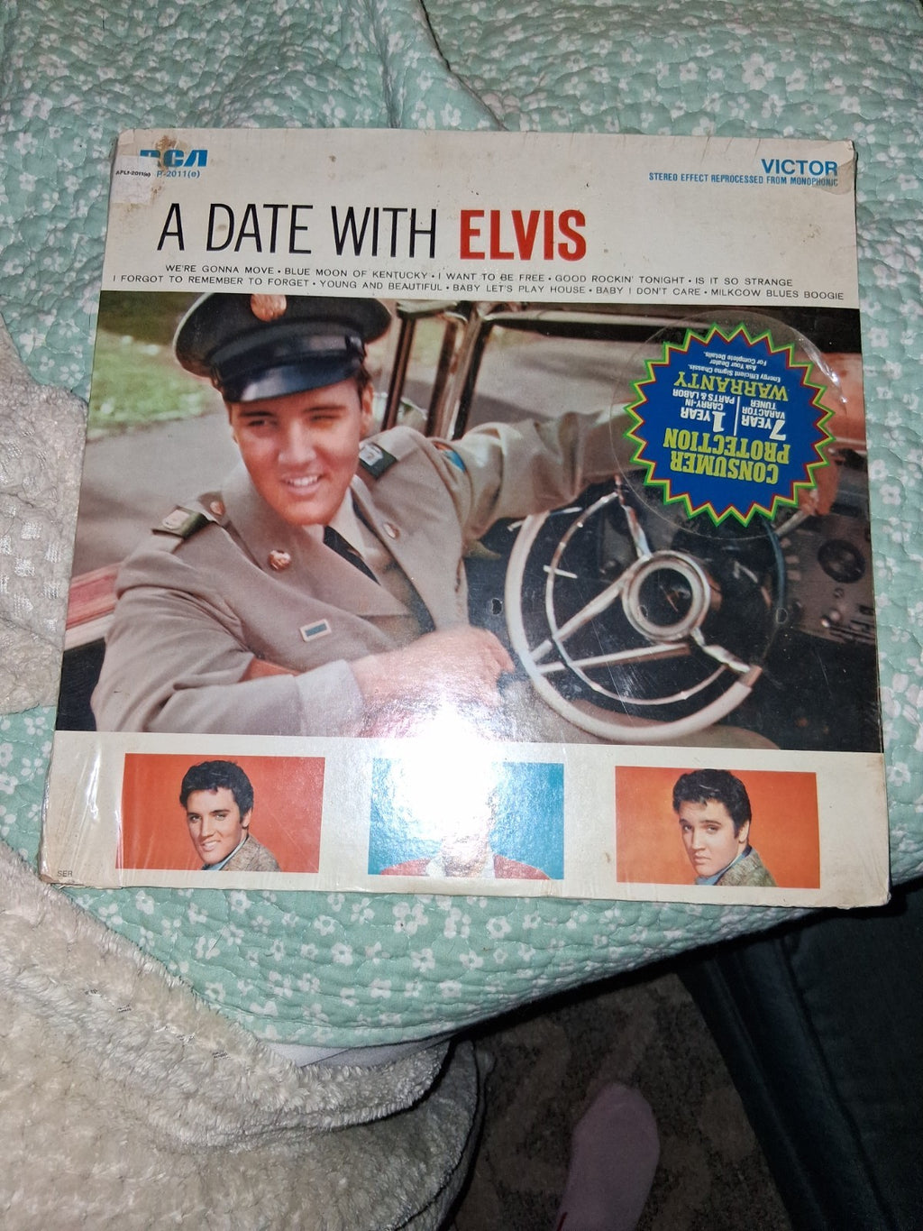 ELVIS A Date With Elvis LP RCA VICTOR LSP-2011(e) 1963 SEALED