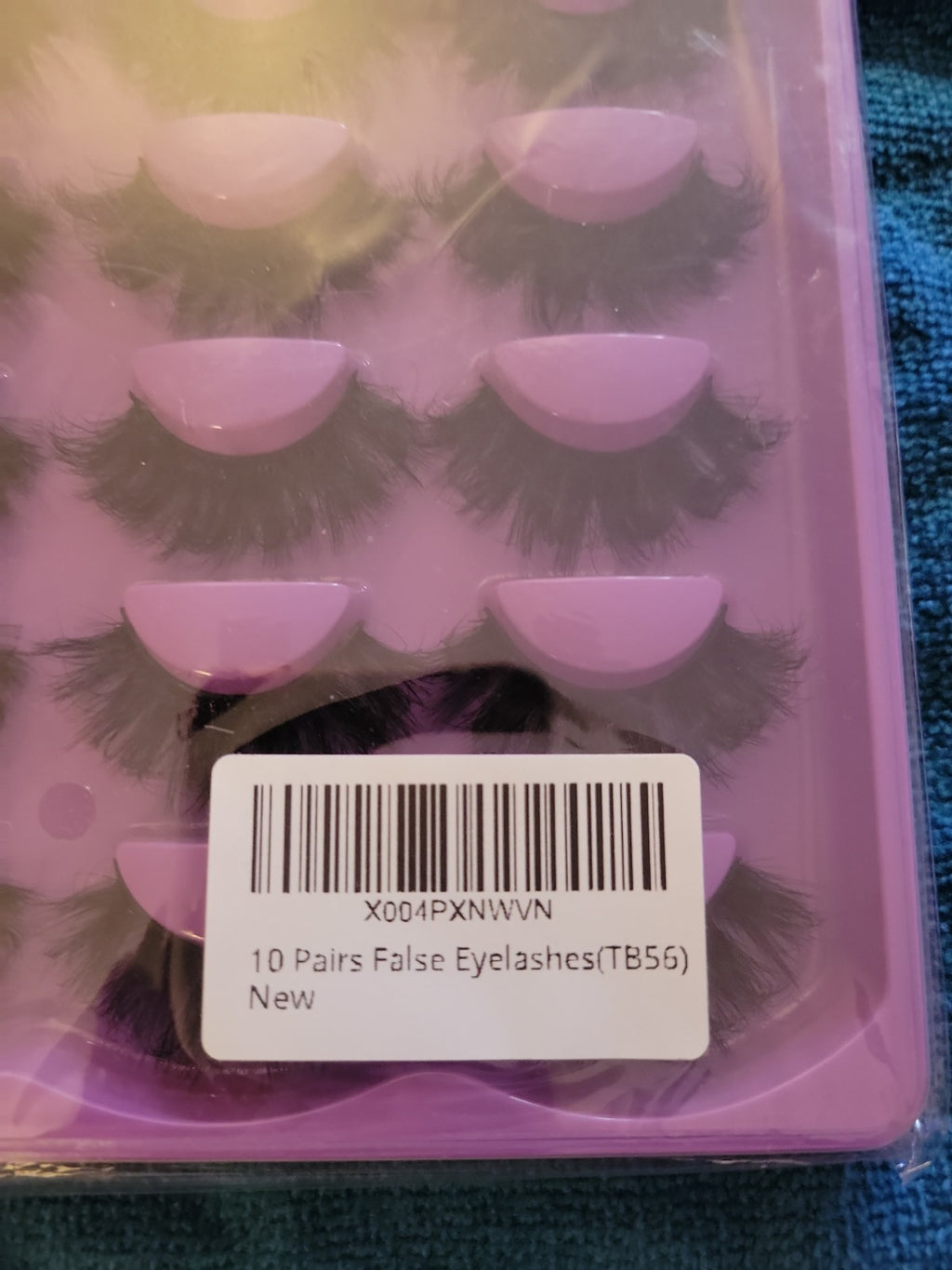 Lot Of Artificial nails full cover, Eyelashes, And Nail Stickers
