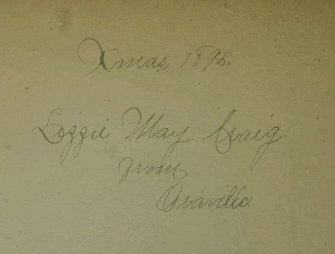 130 year old 1896 Hardcover Illustrated, 