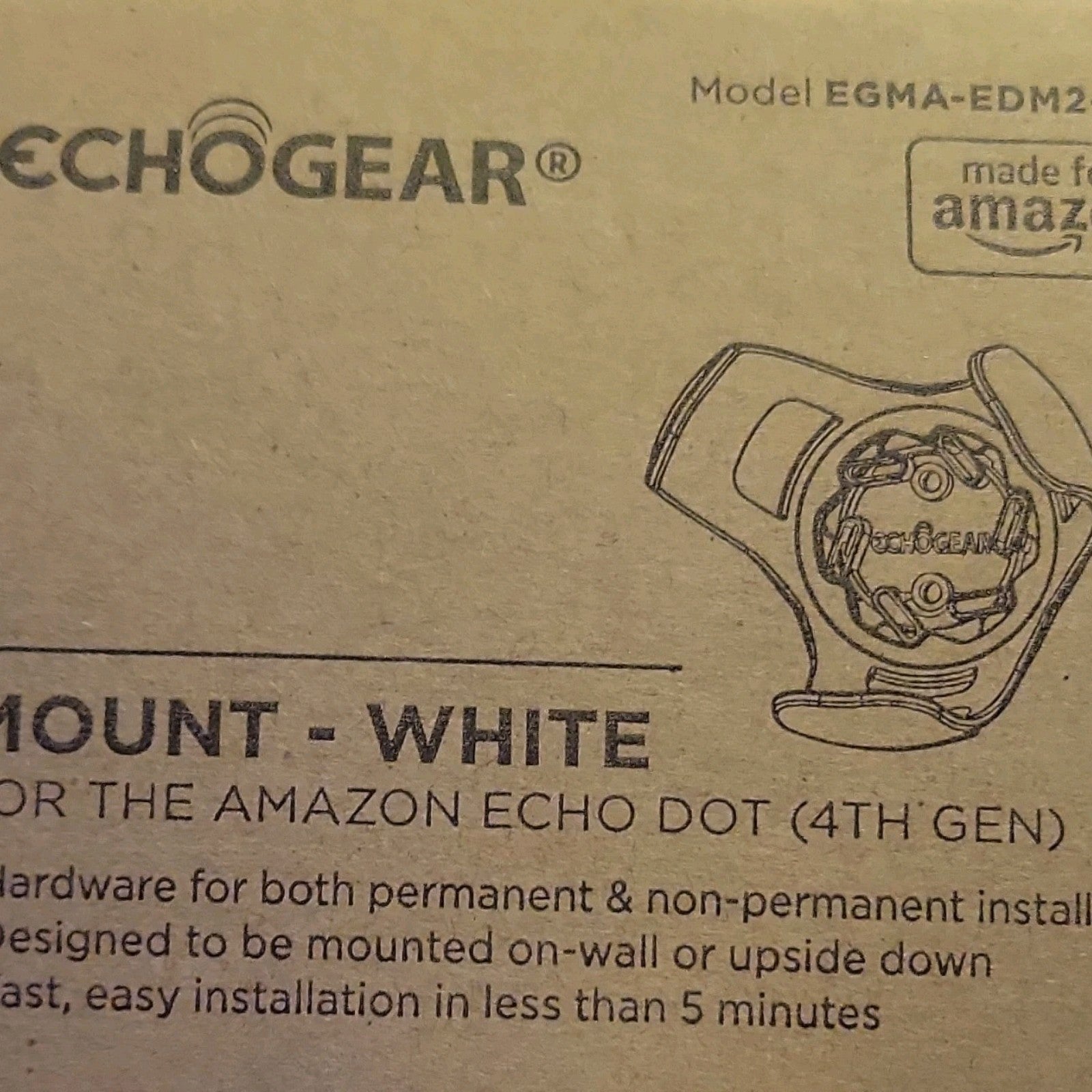 ECHOGEAR for Echo Dot (4th Gen), 