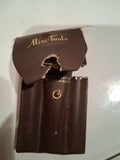Leather tool pouch labeled 'Mini-Tools' made in Australia