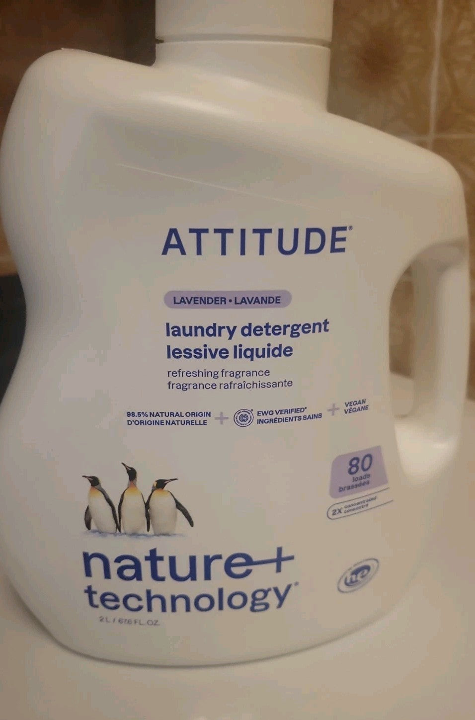 Attitude plant based Laundry Detergent - 2 (64oz)