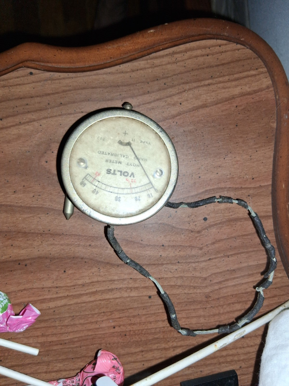 Antique Volt Voltage Meter