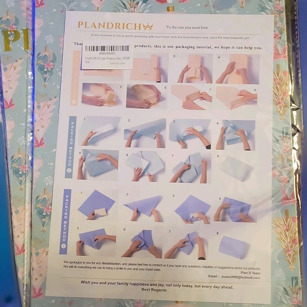Large Lot Quality Wrapping Paper 