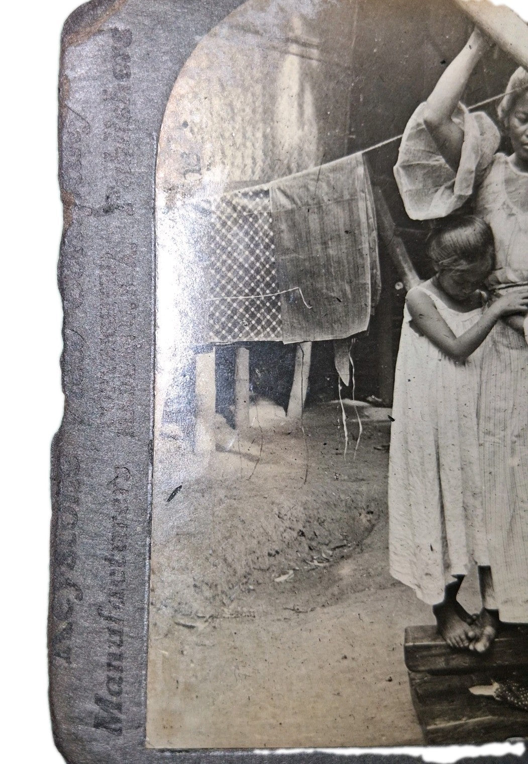 Vintage Filipino Method Of Ironing