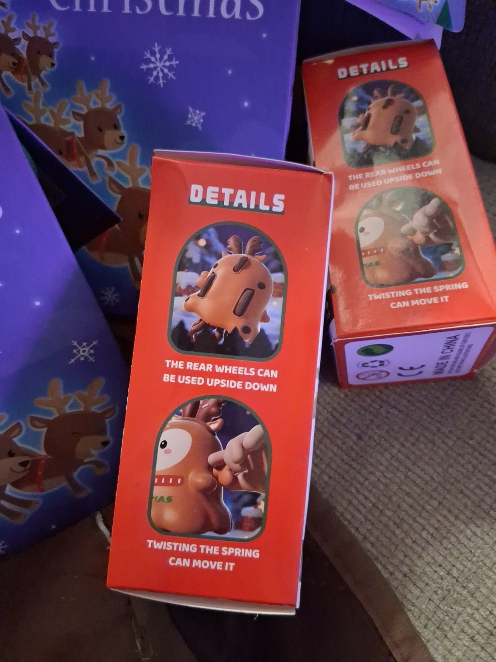 2 Santas With Book And 2 Dancing Ornaments!!!