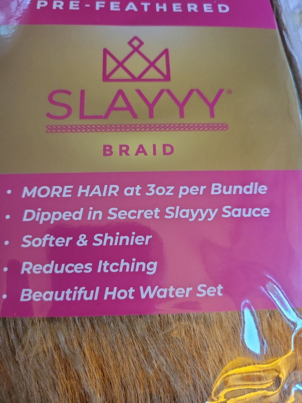 Slayyy Braid Pre-Stretched 100%