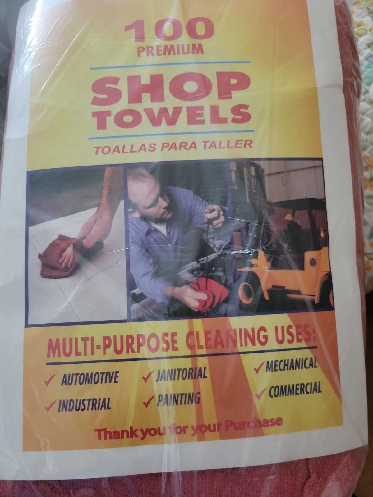 Auto Shop Rags BlendedCotton Size 12x14" 