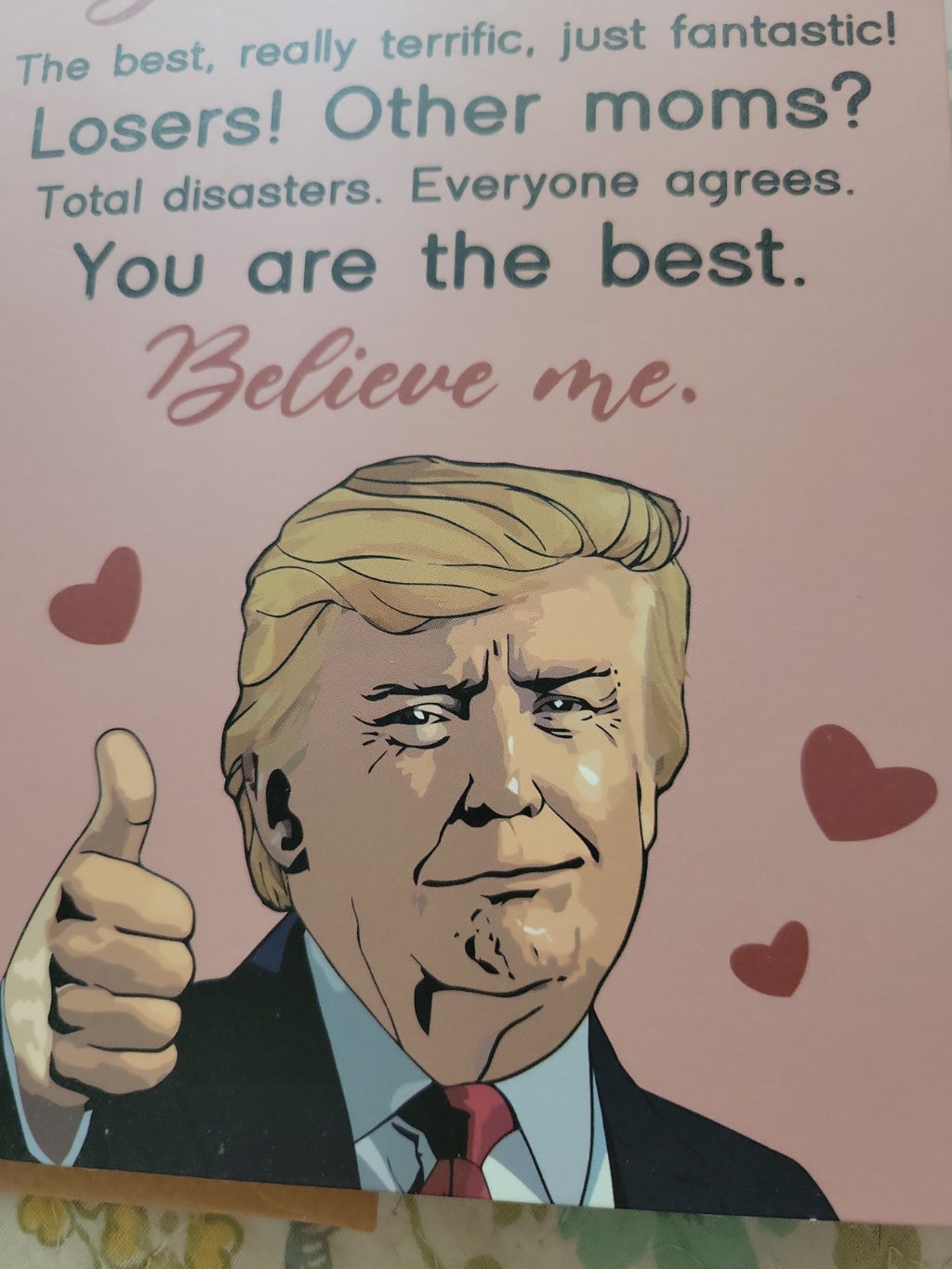 Trump... Great Mom 