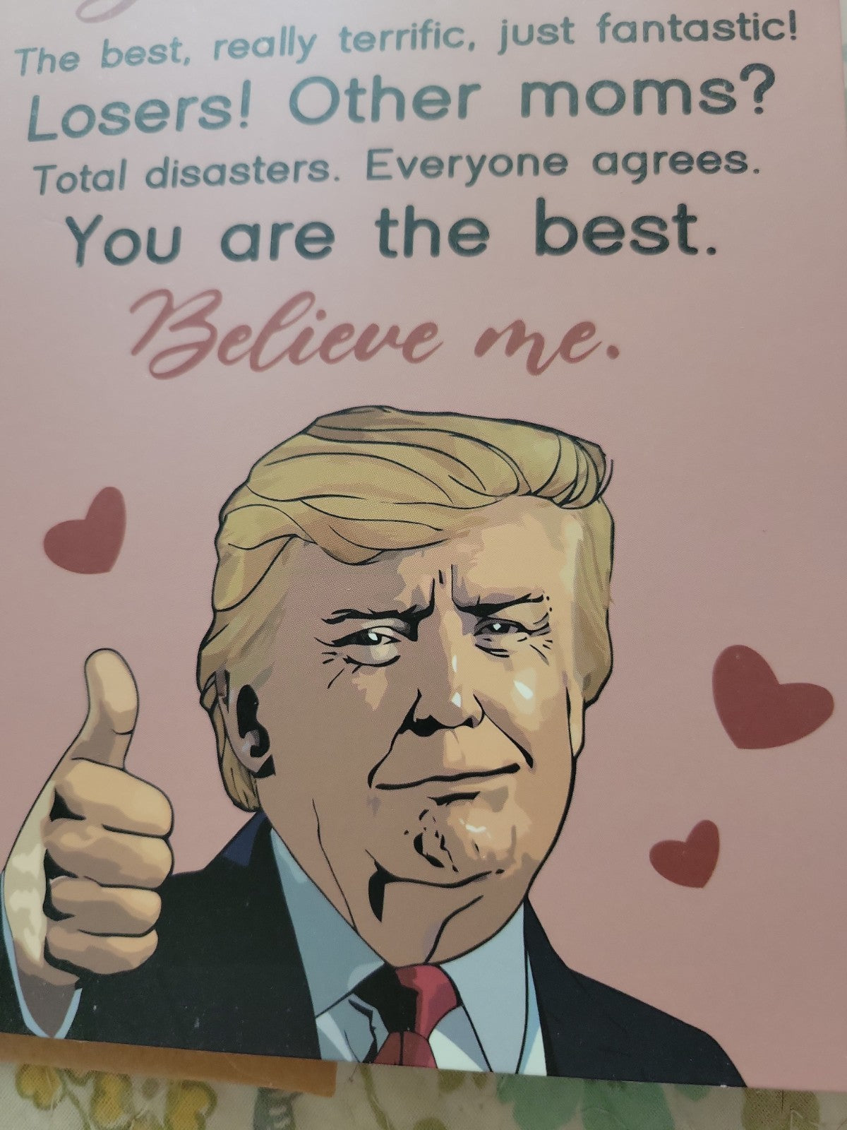 Trump... Great Mom 