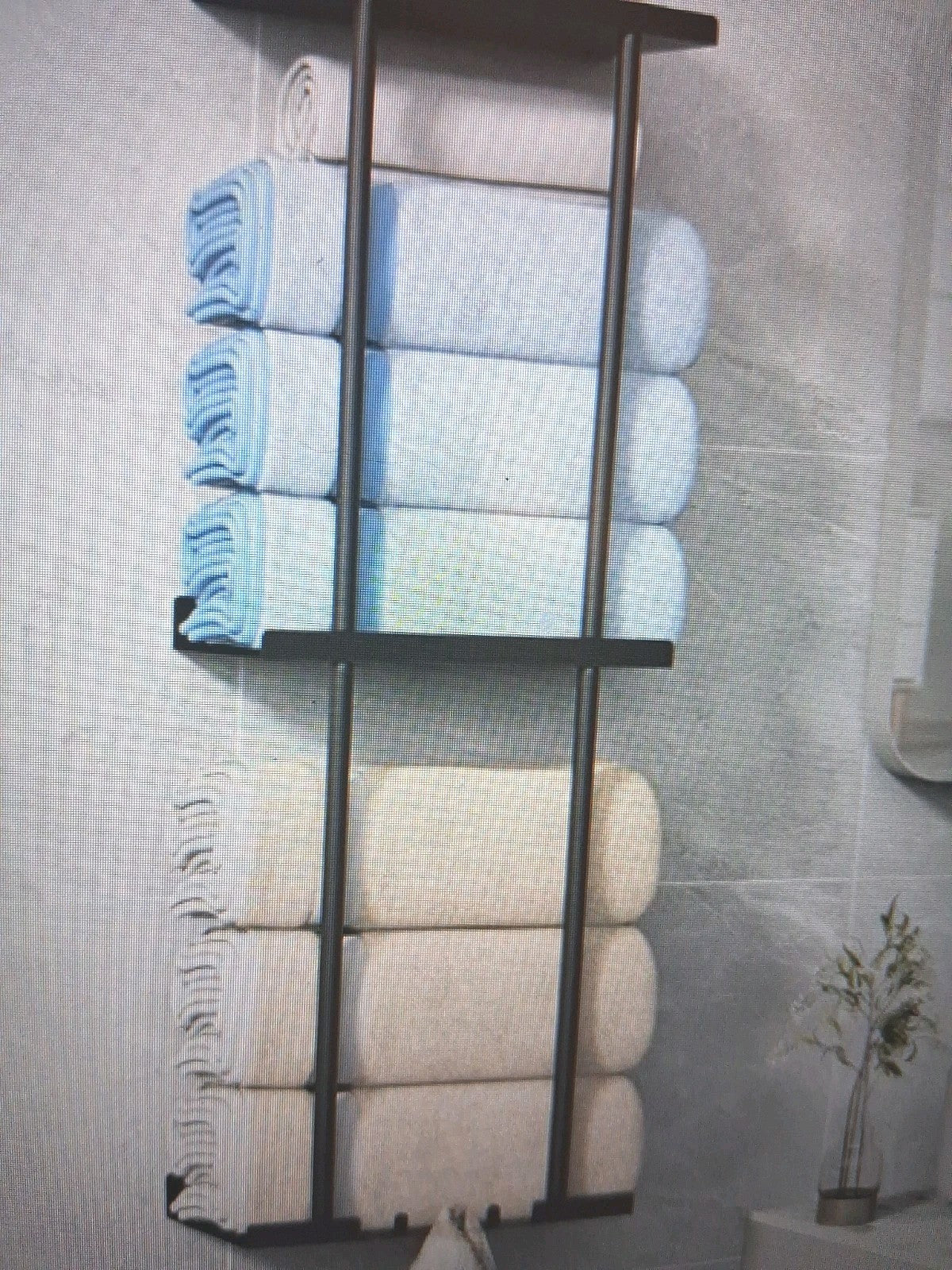Contemporary  Towel Rack
