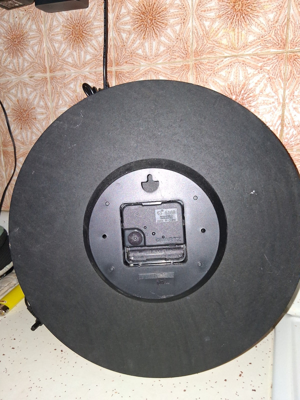 Modern Cafe De Paris Wall Clock