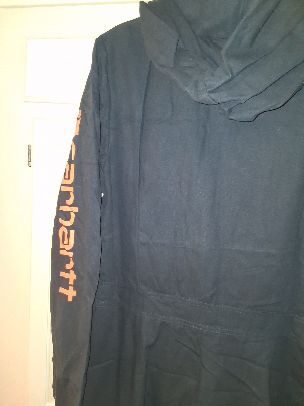 VTG Carhartt Coveralls Insulated Brown Duck Mens Size 42Short Made in USA W/hood