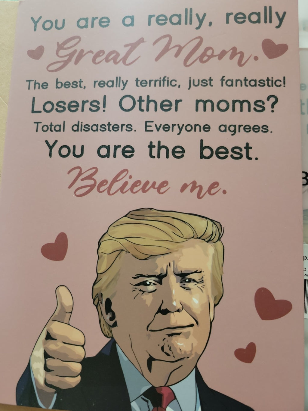 Trump... Great Mom 