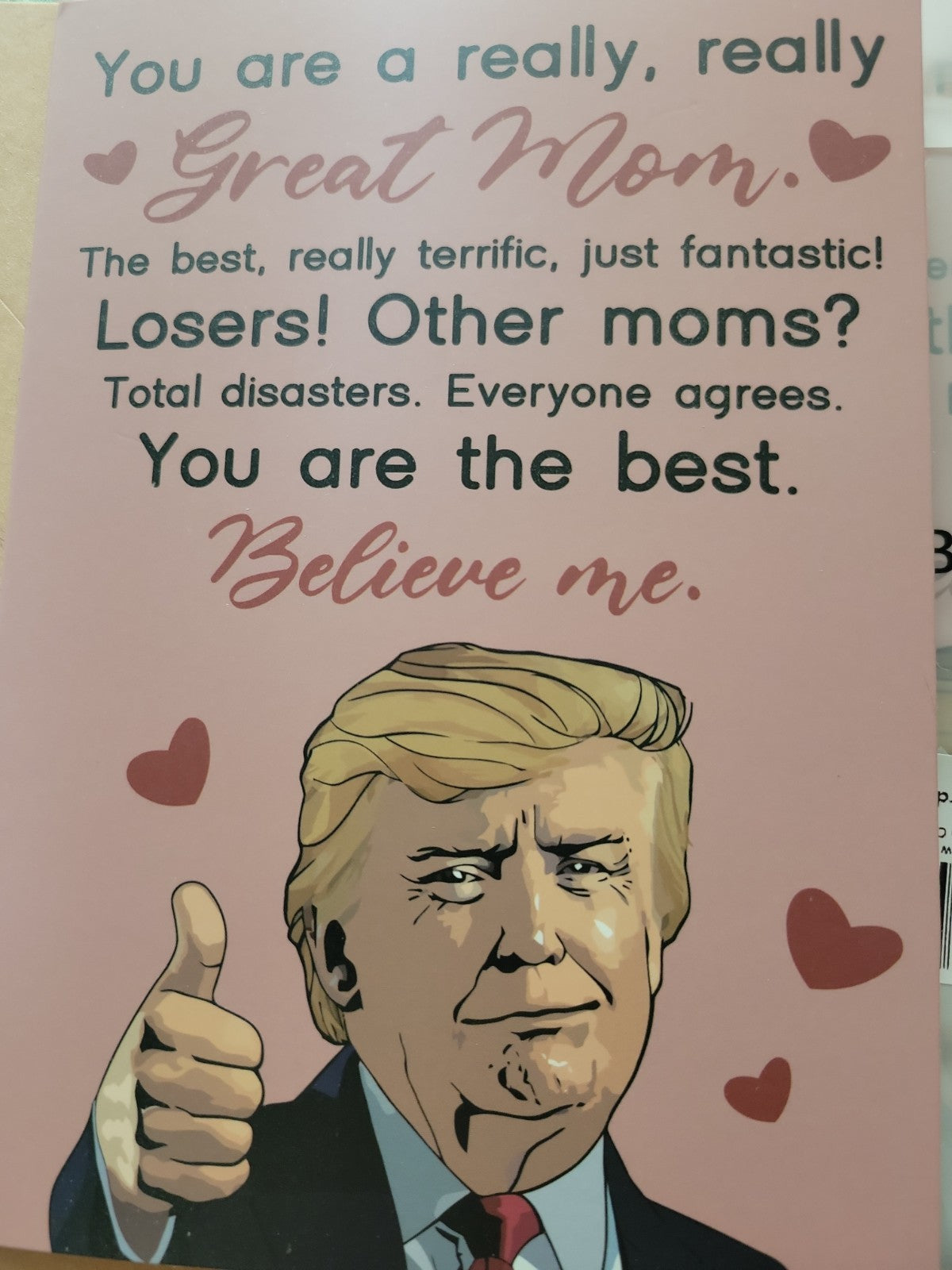Trump... Great Mom 