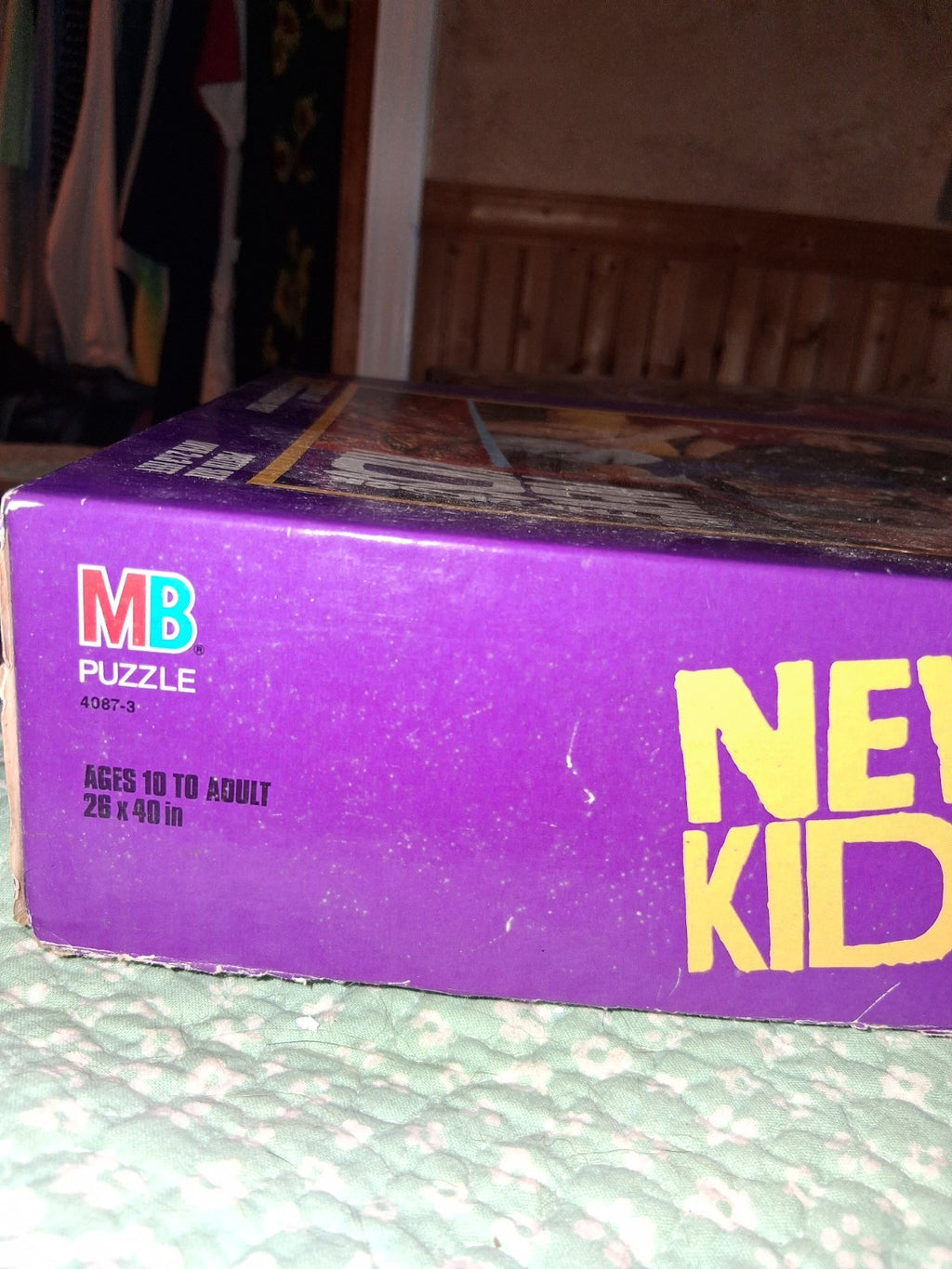 New Kids On the Block Giant Poster Puzzle 500 Piece, Vintage
