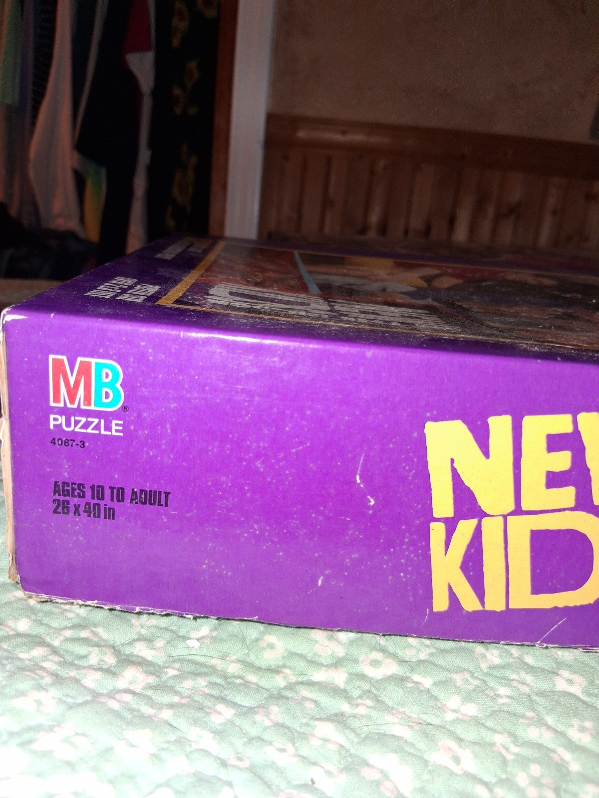New Kids On the Block Giant Poster Puzzle 500 Piece, Vintage