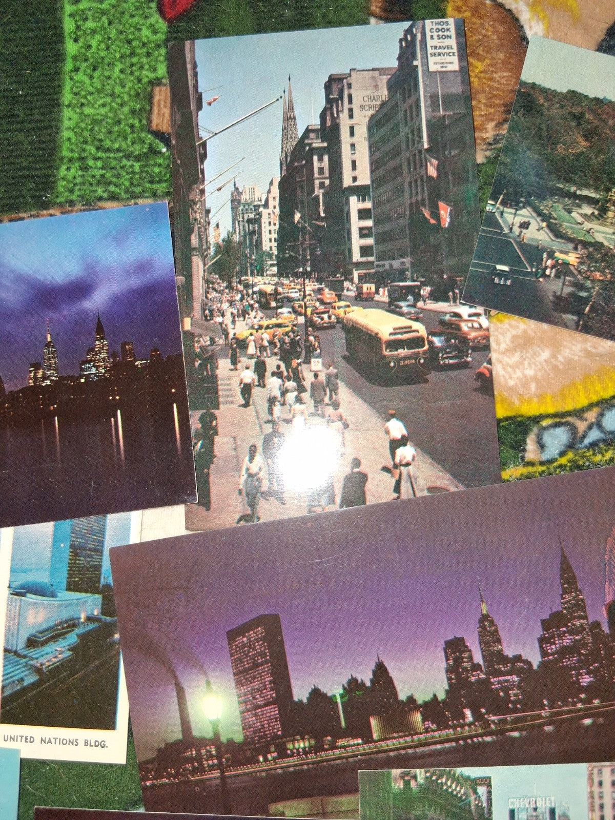 post card old new york