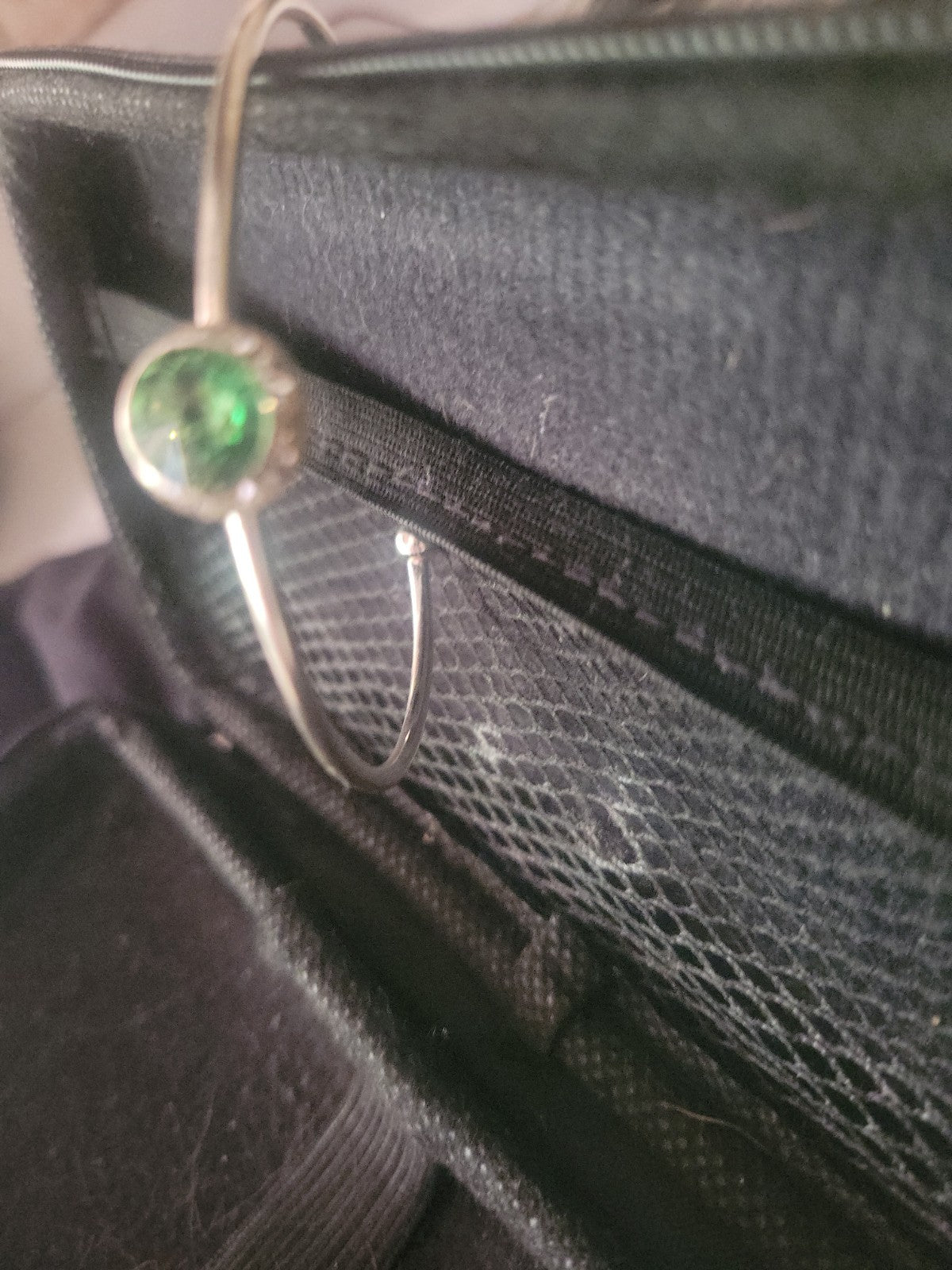 Aug Birthstone Peridot Sterling silver   