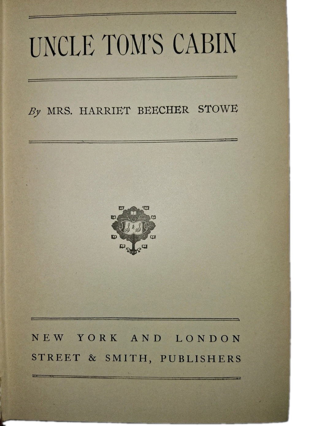 uncle toms cabin first edition