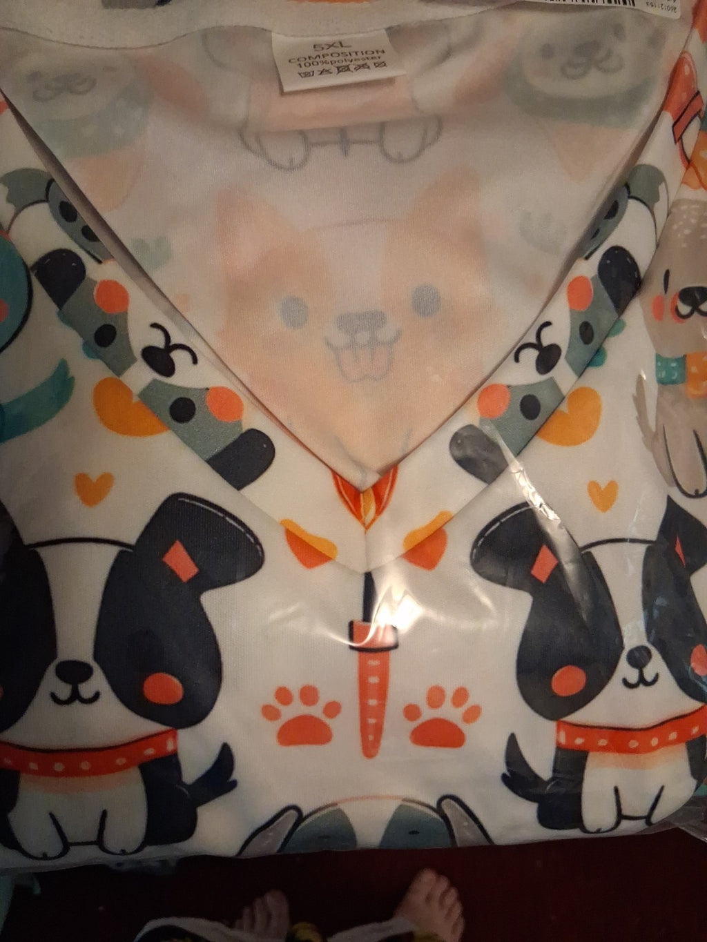 Vet Tech Scrubs 5XL(set Of 4) Cute